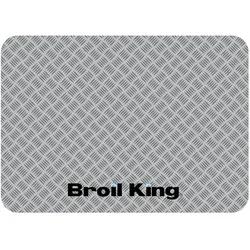 Broil King Grillmatte Bodenschutz Grillunterlage Silber 140 x 90 cm