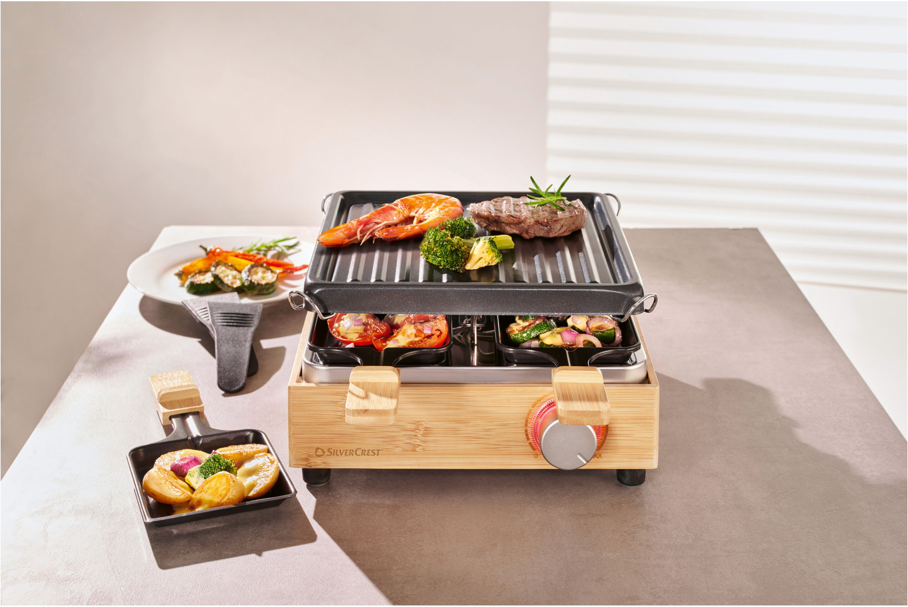 SILVERCREST® Raclette-Grill »SRGB 800 A1«