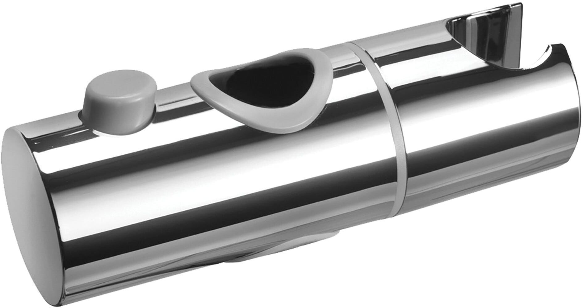 Tecnomat SUPPORTO CENTRALE PER SALISCENDI DOCCIA ASTA Ø 25mm IN ABS CROMO