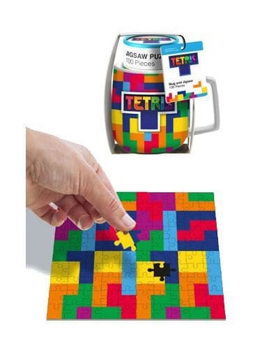 Fizz Creations Tetris-mok en puzzelset met Tetriminos