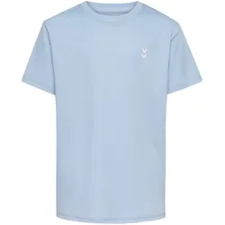 hummel® Hmljr pulse Training-T-Shirt - Kinder - Gr. 122/128 - hellblau