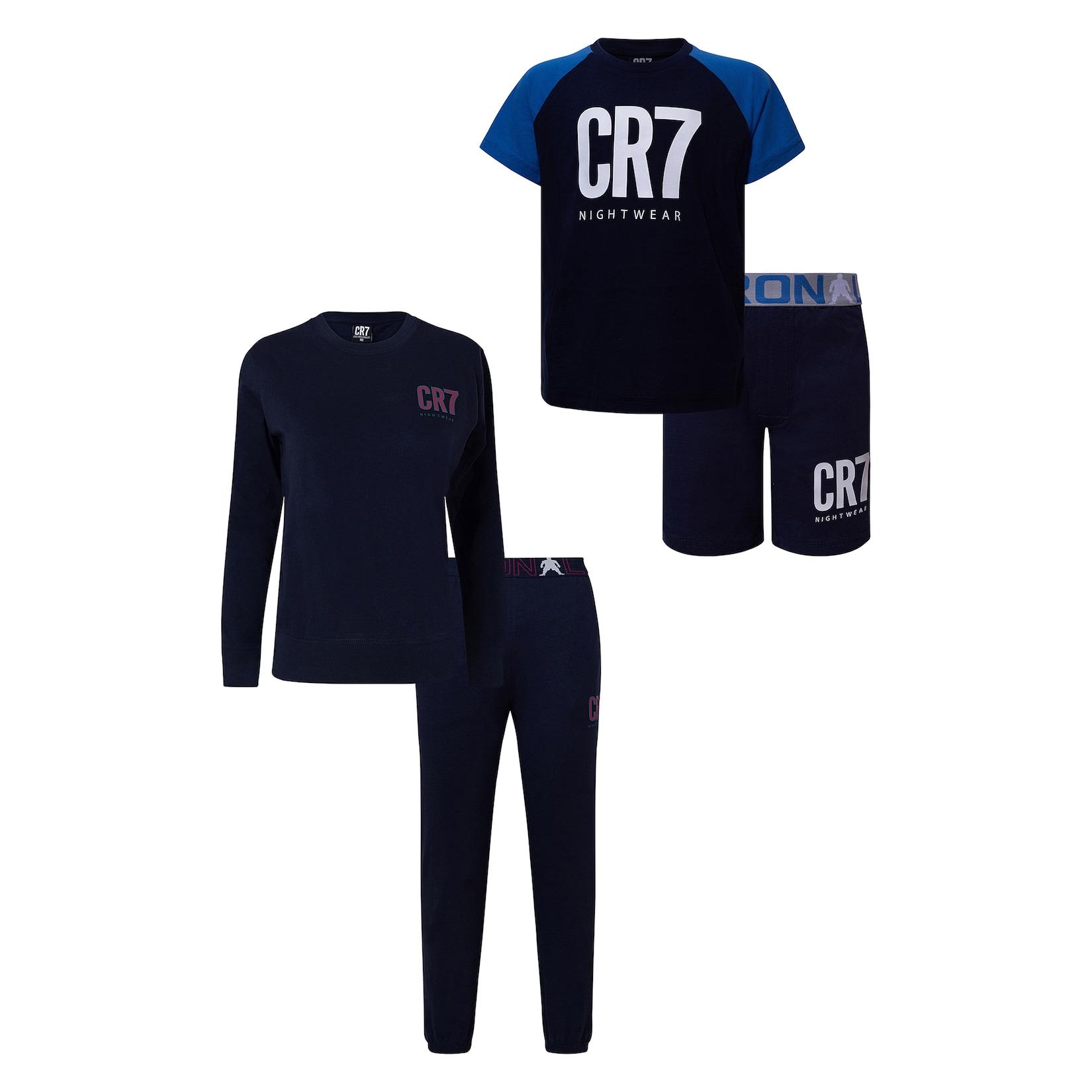 CR7 Cristiano Ronaldo Jungen Pyjama Basic Short&Long 2er Pack