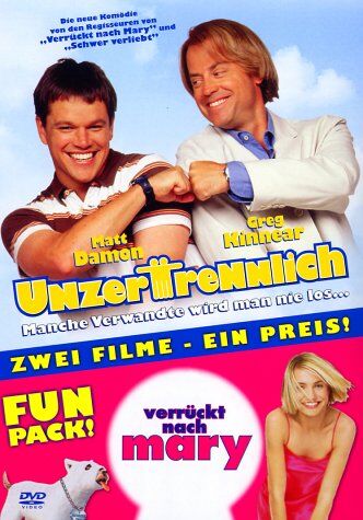 Bobby Farrelly - Unzertrennlich / Verrückt nach Mary [2 DVDs] - Preis vom 01.10.2026 17:08:56 h