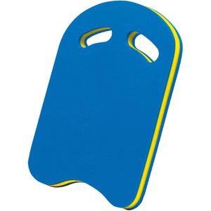 BECO Schwimmbrett 9690 Kickboard, blau, 47 x 31 cm, Griffmulden, für Kinder & Erwachsene