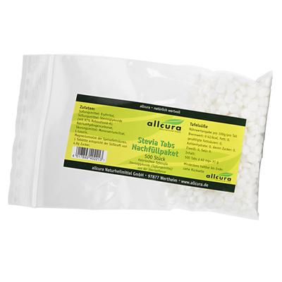 Stevia Tabs Nachfüllpacket 500 St Tabletten