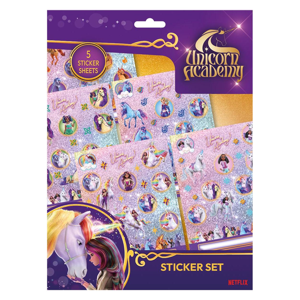 Sombo Unicorn Academy StickerSet (100 Sticker) (830.171302)