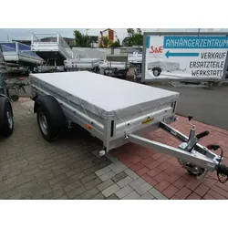 Flachplane grau Einfache Ausführung  für Kasteninnenmaß 2510x 1310 mm