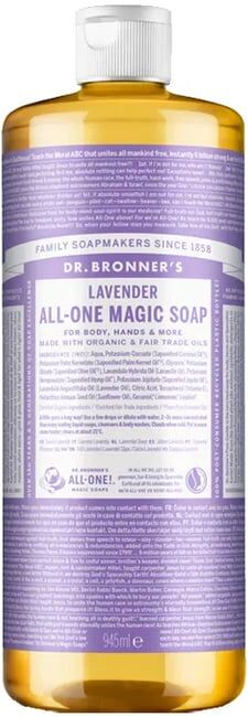 Dr Bronners SABONETE LÍQUIDO 18-IN1 LAVANDA PURA 945ml