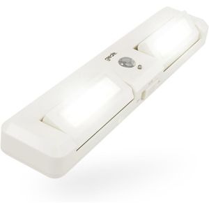 Greate LED-Unterbauleuchte 201022, tageslichtweiß, mit Batterie und Bewegungsmelder, Länge: 16,2 cm