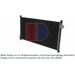 Kondensator Klimaanlage AKS DASIS 102003N für Honda Prelude V S2000