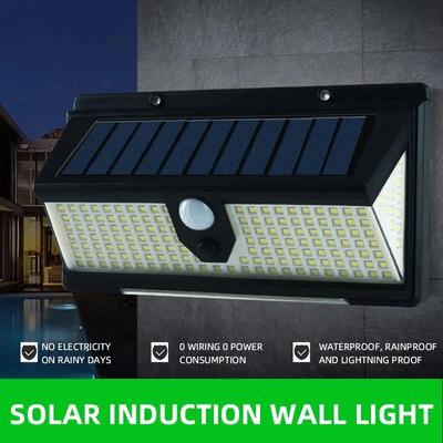 Inspire Curations AlertGuard 190 LED Solar Warning Light Motion Sensor Waterproof Outdoor Security Wall Lamp AlertGuard 190 LED Solar Warning Light Motion Sensor Waterproof Outdoor Security Wall Lamp
