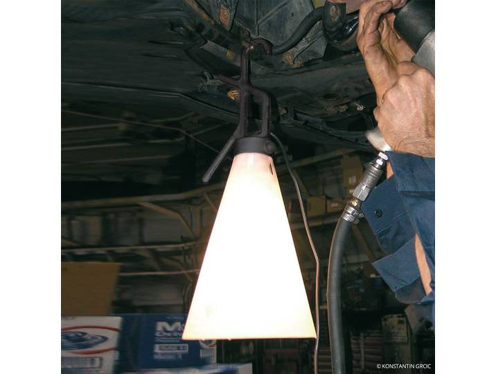 Mayday Arbejdslampe Schwarz - Flos - Design - Kunststoff