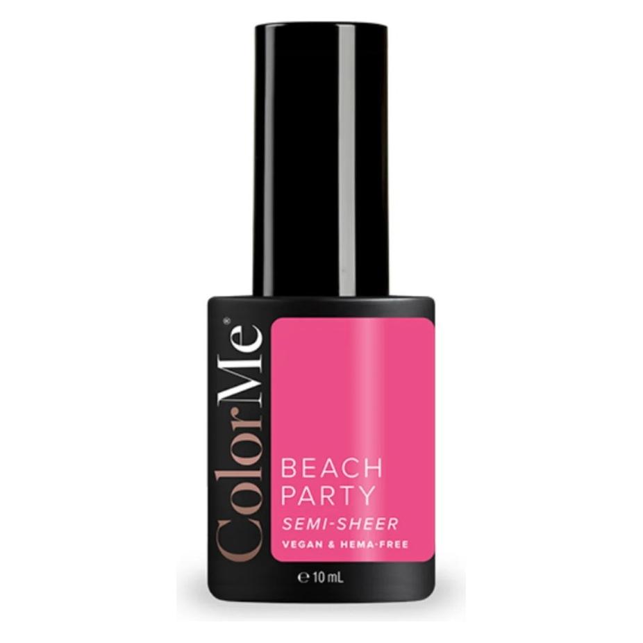 ColorMe Cosmetics, Beach Party, Halbtransparenter, semipermanenter Nagellack, 10 ml (Transparent) (74848102)