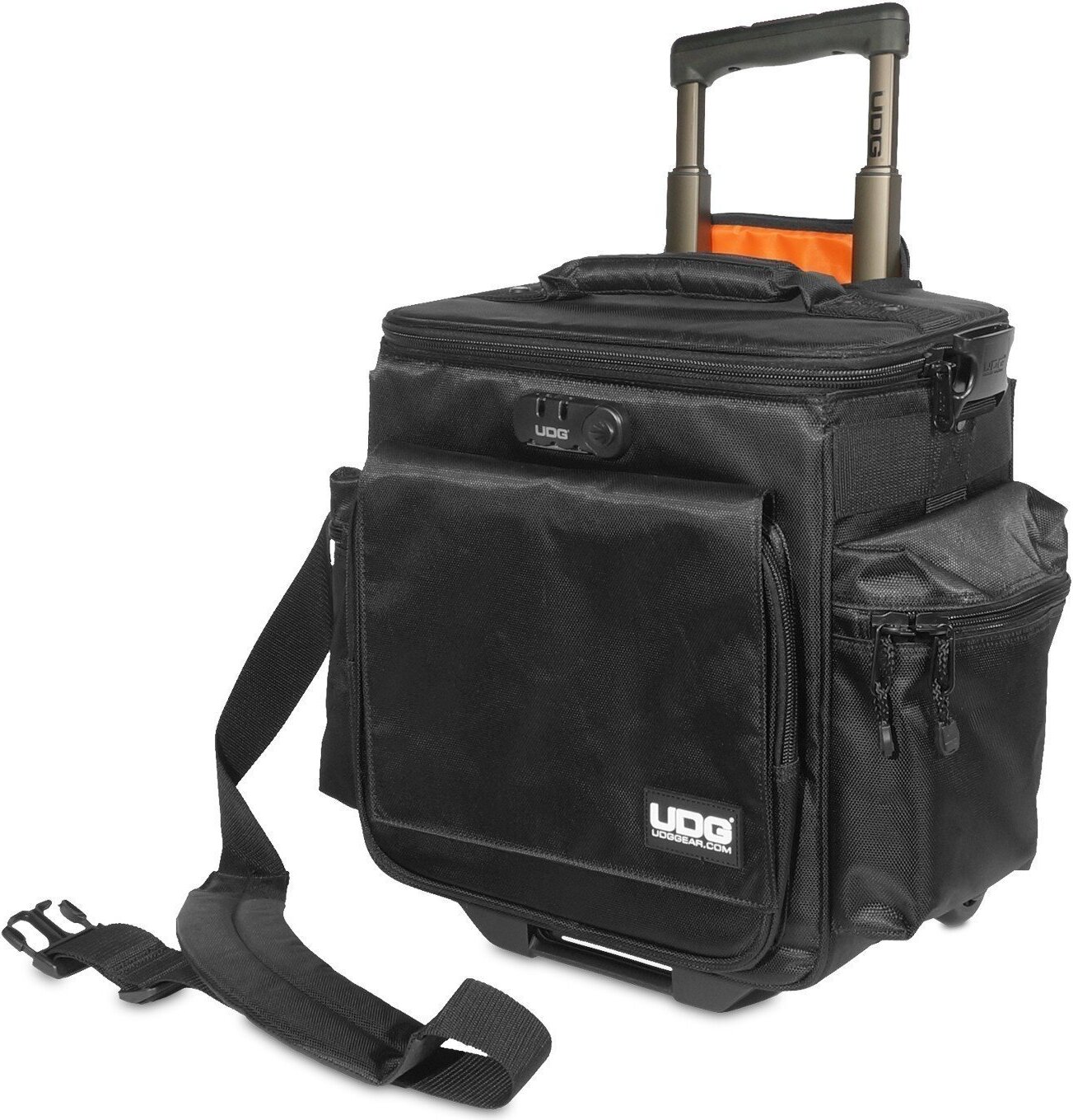 UDG 4500250, Trolley-Koffer, Aufzeichnungen, Nylon, Schwarz, Jede Marke, Einfarbig