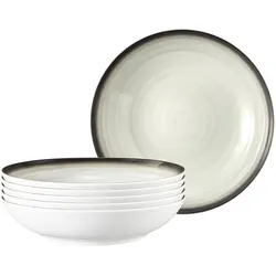 Seltmann Terra Suppenteller, Teller, Grau, Beige