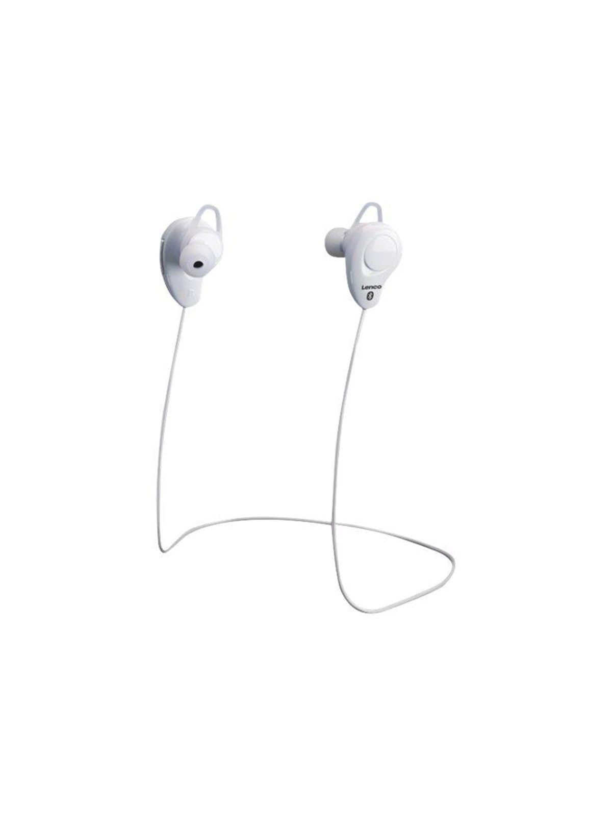 Lenco EPB-015WH - Wireless in-ear headset - White