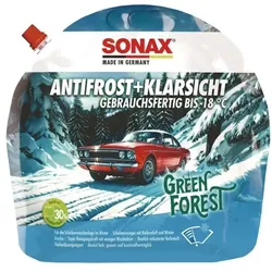 SONAX Scheibenreiniger »Anti­Frost+KlarSicht bis -18 °C Green Forest« 3 L