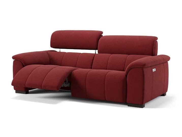 Stoffcouch MINORI Relaxfunktion 3-Sitzer Couch