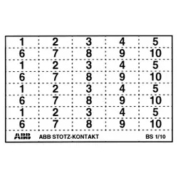 ABB BS-1/20 Beschriftungsschild GHS2001946R0004 BS120