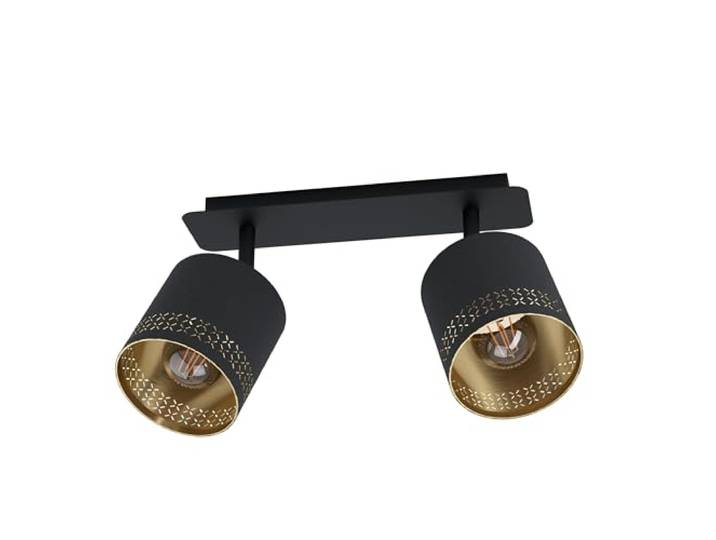 EGLO Deckenlamp Esteperra, 2-flammige Vintage Deckenleuchte