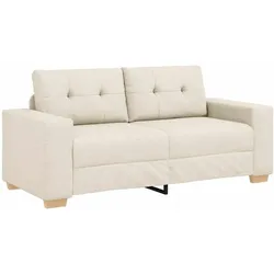 vidaXL Loveseat-Sofa Leinen 180x77x82 cm