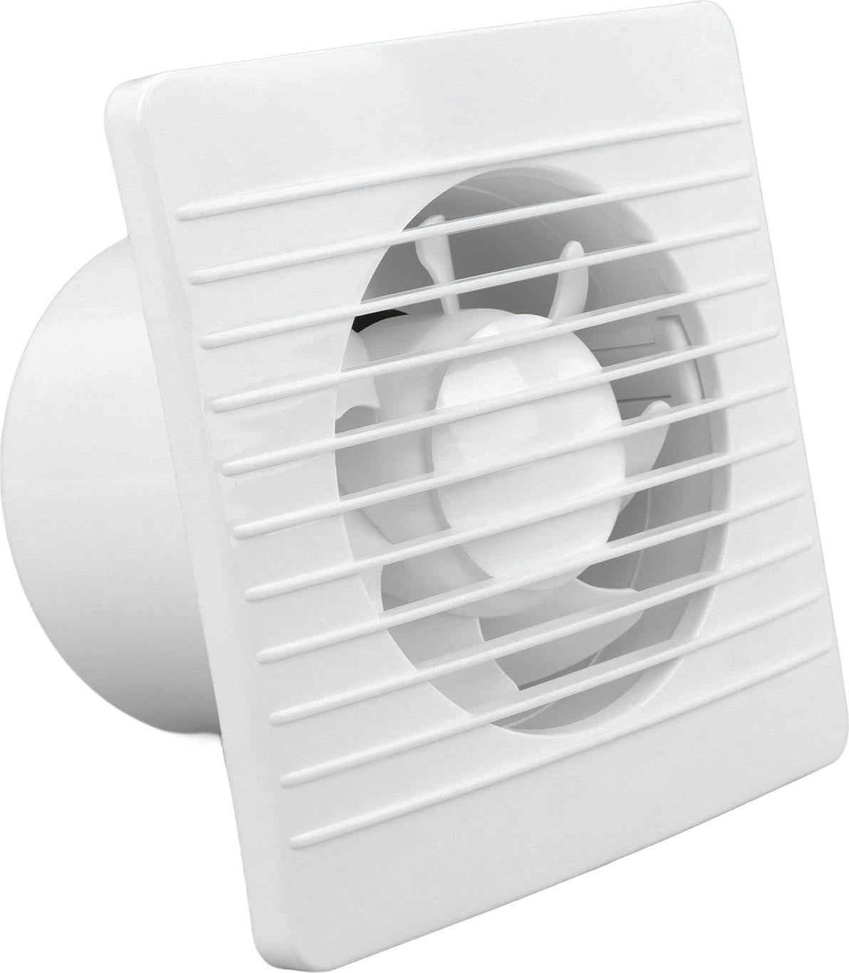Cocosity Geluidsarme Afzuigventilator voor Badkamer en Keuken, Plafond- of Wandmontage, 4 inch, 220V