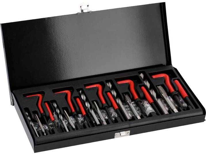 KRAFTMANN 19500 Kit de réparation de filetage\, M5 - M12\, 130 pcs.