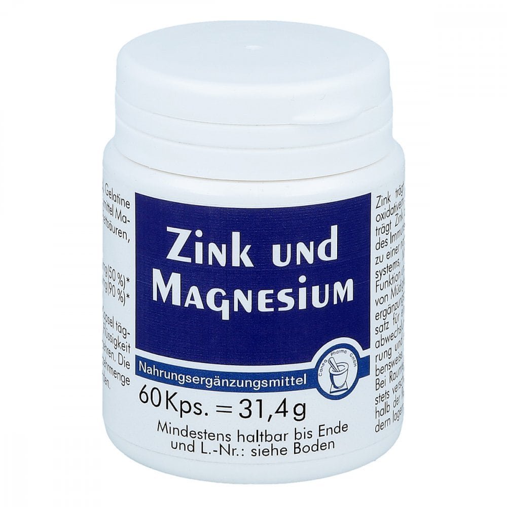 Pharma Peter GmbH Zink + Magnesium Kapseln 08635382