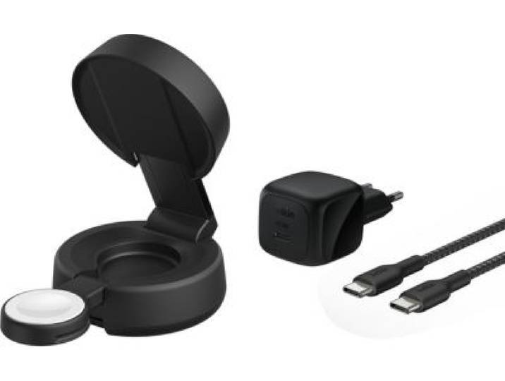 Belkin - Chargeur Station 2 En 1 25w Noir