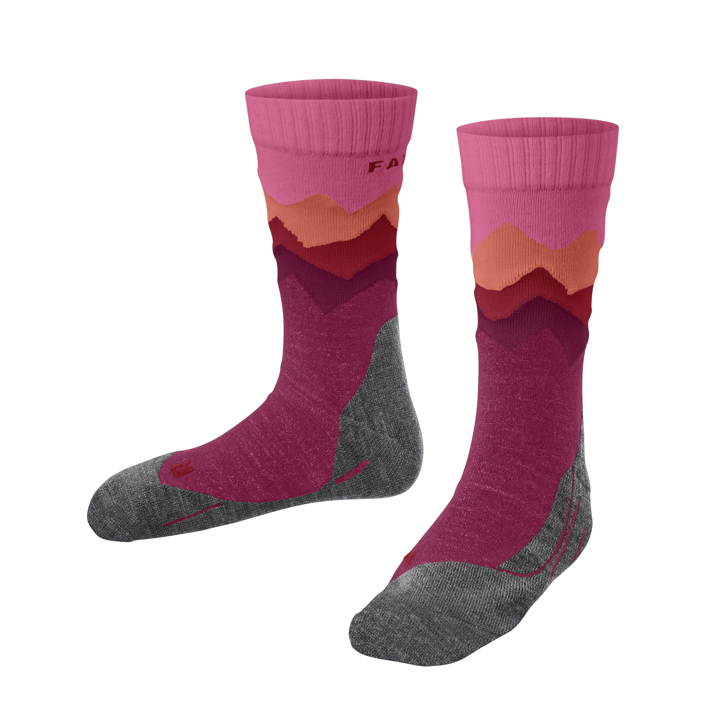Falke TK2 Trend Kinder Wandersocken pink Größe 35 Camping Hautfreundlich
