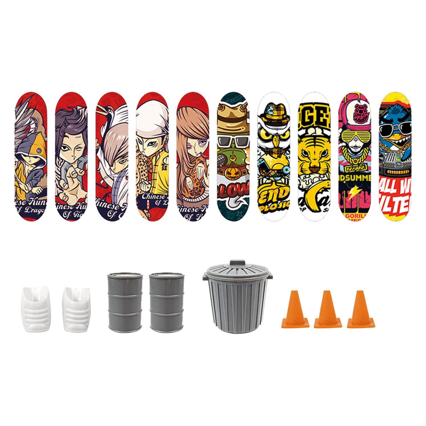Toi-Toys Skate Finger Skateboard mit Zubehör (35559Z)