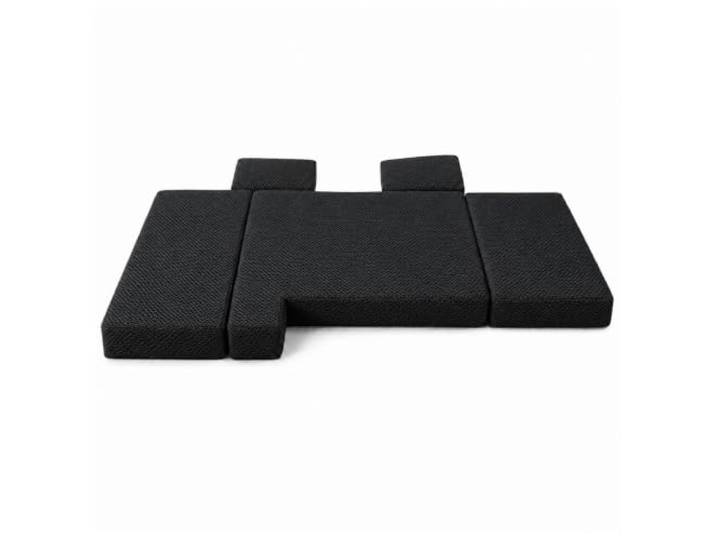 GoldenGroup Automatratze 145 cm x 68 cm - Passend für VW T5 für Kind; Vordersitz - Faltbar - Campingmatratze - Campingzubehör - Matratze - Air-Flow 8cm - Visco