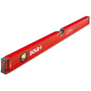SOLA Wasserwaage 1370801, BIG X 60, 60cm, 2 Libellen