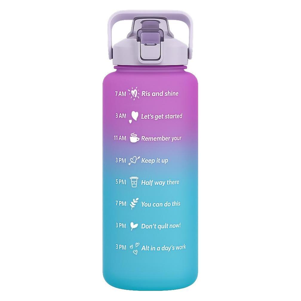 TRUSTY SPORT-/MOTIVATIONAL-FLASCHE NACHFÜLLUNG LILA-BLAU 2000ml (2 l) (59942591)