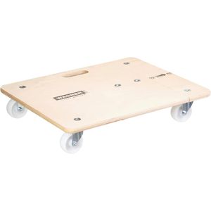 Wagner-System Möbelroller MM1332, Kunststoffrollen, ausziehbar, 590-860 x 490mm, Tragkraft 200kg