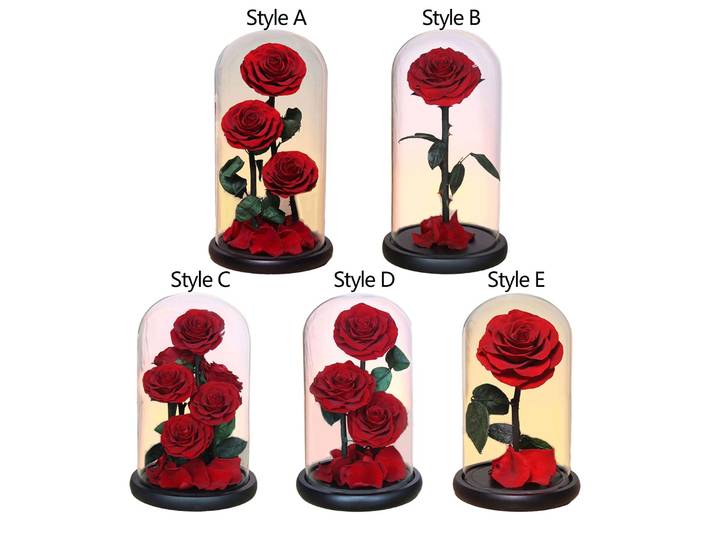 Fleur de rose en verre breton pour femme, cadeaux de la Saint-Valentin pour lui, artisanat de décoration, cadeaux d'anniversaire