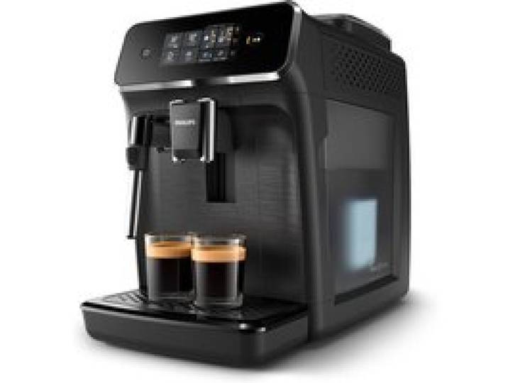 Expresso broyeur Philips EP2220/10 Machine à café à grain Noire Série 2200 avec mousseur à lait