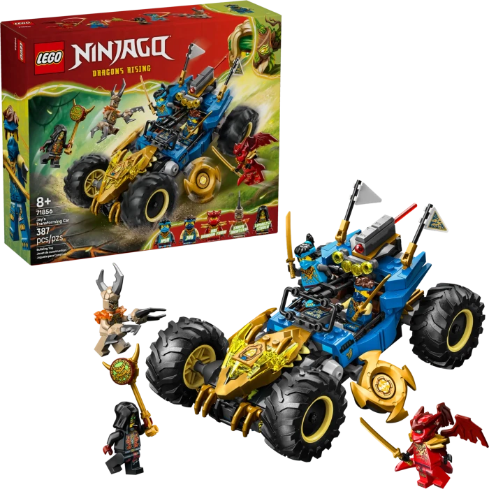 LEGO NINJAGO 71856 Jays Transformationsflitzer