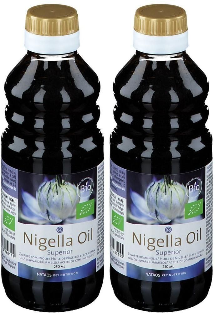 Nataos Key Nutrition Nigella Oil 250 ml Bio x2 2x250 Öl