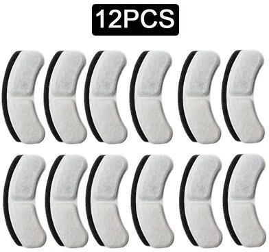 Uplift Picks Cat Water Fountain Replacement Filter Element For Pet Drinking Dispenser Accessories 12 Pcs