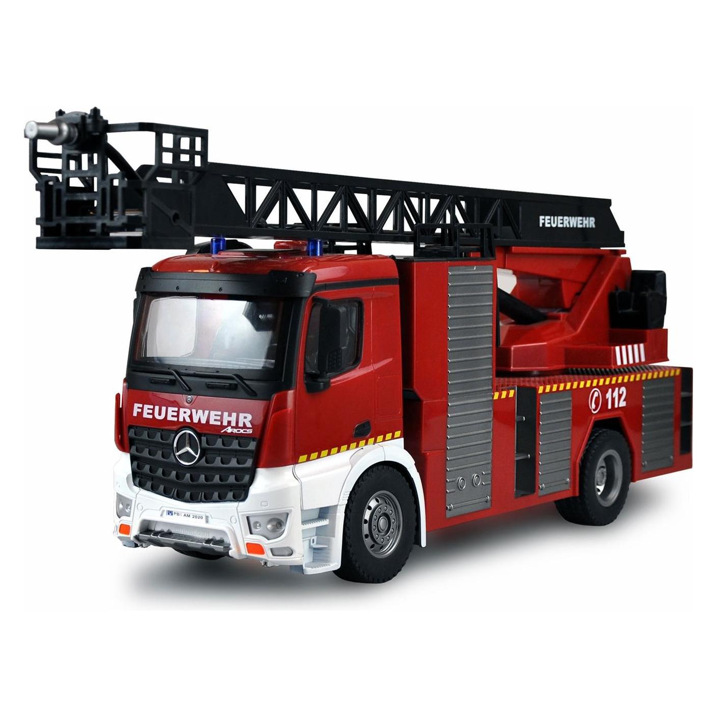Amewi Mercedes-Benz Feuerwehr Elektro Brushed Einsatzfahrzeug 4WD 1:18 RTR (RTR Ready-to-Run) (22502)
