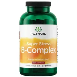 Super Stress B-Komplex mit Vitamin C, 240 Kapseln