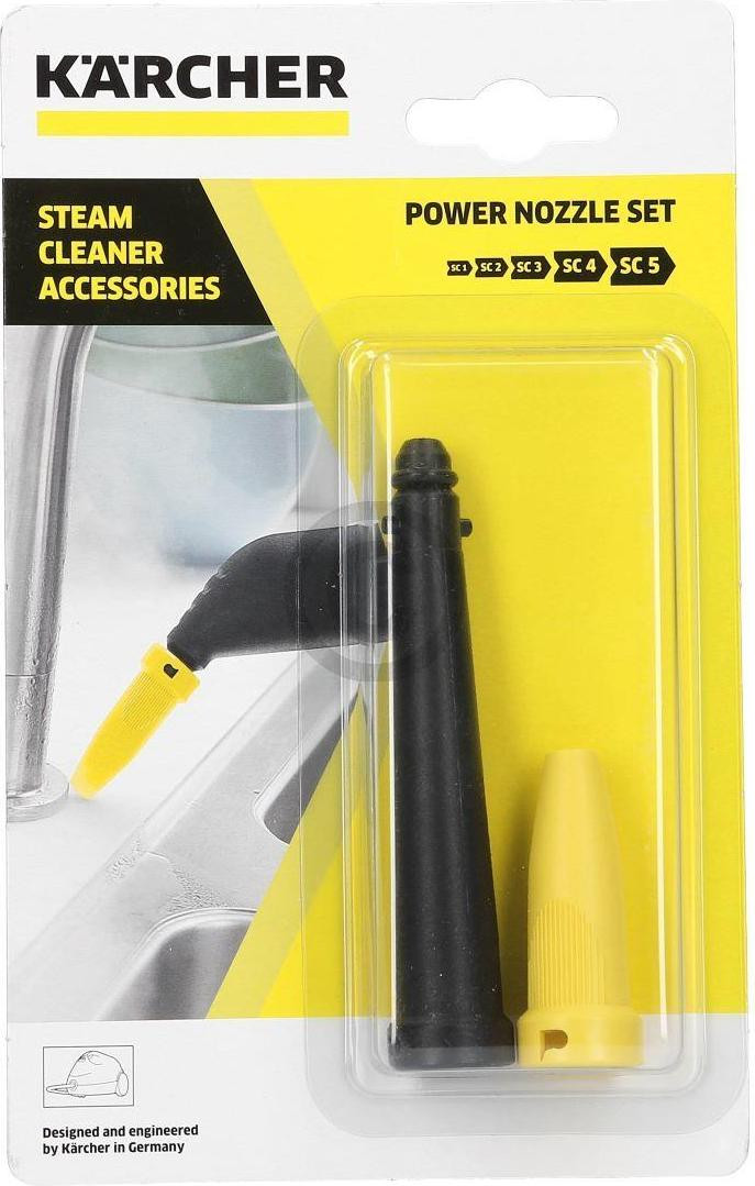 Kärcher Set borstels Zwart Geel voor SC 1 EasyFix, SC 1 EasyFix Premium, SC 1 Floor Kit, SC 2, SC 2 EasyFix en SC 2 EasyFix Premium