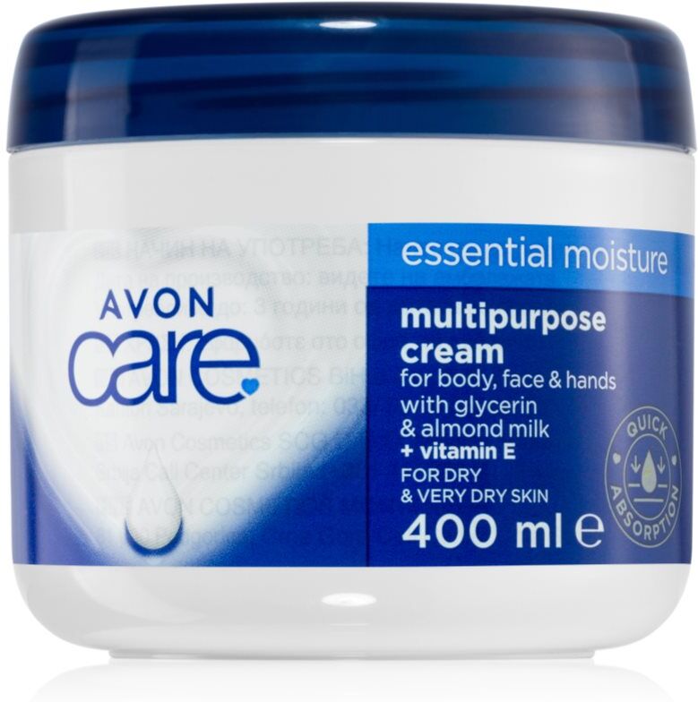 Avon Care Essential Moisture crème multi-usages visage, mains et corps 400 ml