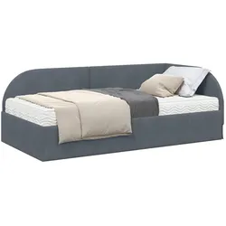 vidaXL, Bett, Eckbettgestell (90 x 190 cm)