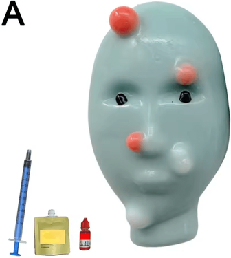 Uplift Curations Funny Pimple Popping Stress Relief Toy Reusable Acne Squeeze Fidget For Fun & Relaxation a