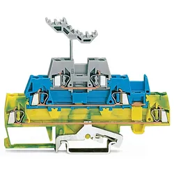 WAGO Drei-Stock-Klemme 0,08-2,5mmq gn/ge/bl 280-547