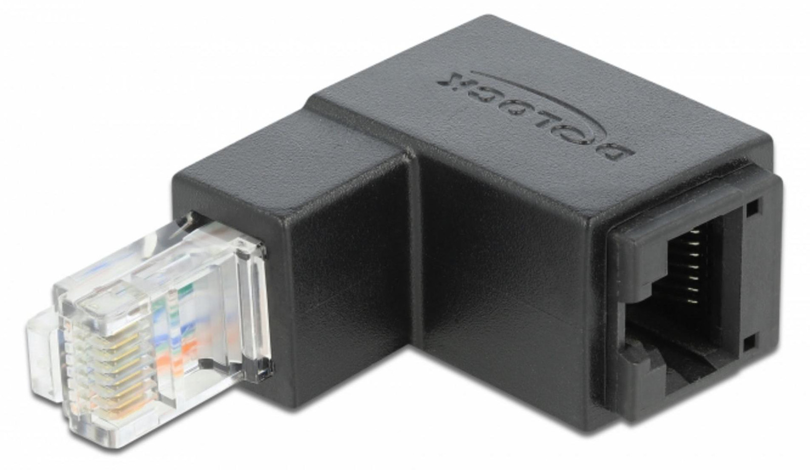 Delock 86423 RJ45 naar RJ45 adapter Cat6 UTP ongewinkeld