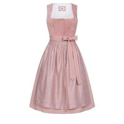 Dirndl NÜBLER "Midi Dirndl Kayla", Damen, Gr. 46, EURO, rosa, Obermaterial: 100% Polyester PES., Kleider