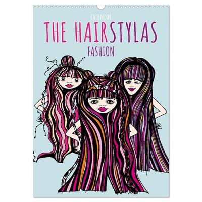 Bettina Roth, R: HAIRSTYLAS Fashion (Wall Calendar 2026 DIN
